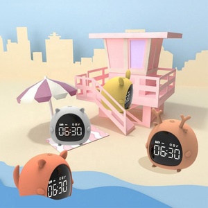 Litthing — réveil LED pour bébé, horloge pour le sommeil des enfants, cadeaux présents, mignonnes, en forme de <span class=keywords><strong>lapin</strong></span>, moniteur de compte à rebours, dessin animé - Product Image 4