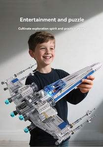 हॉट बिक्री खिलौना 1261 पीसी अंतरिक्ष लड़ाकू मॉडल डिय बिल्डिंग ब्लॉक बच्चों के लिए खिलौने अंतरिक्ष विमान निर्माण खिलौना - Product Image 6