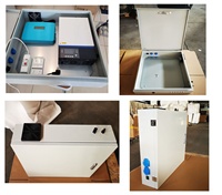 La boîte de commande électrique en métal IP67 imperméabilisent la taille et la couleur personnalisables d'utilisation industrielle antipoussière