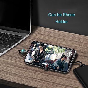 Amazoning Offre Spéciale Haute Qualité Tête Ronde 3 dans 1 rapide Ligne De Charge Magnétique Câble Pour Android Iphone Tpye-C - Product Image 4