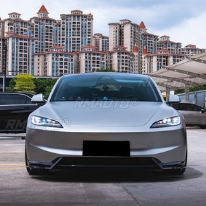 สปอยเลอร์กันชนหน้ารถยนต์ ฝาครอบป้องกันกันชนหน้า สำหรับ Tesla Model 3 ชุดแต่งรถยนต์ อุปกรณ์ตกแต่งรถยนต์ - Product Image 5
