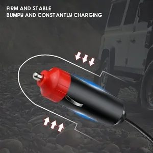 מחמם רכב <span class=keywords><strong>12V</strong></span>/24V מאוורר נייד מסיר ערפל מפשיר חימום מאוורר 200W מייבש שמשה קדמית מסיר ערפול מחמם ביתי חדש - Product Image 6