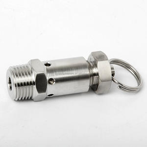 Válvula de seguridad sanitaria de acero inoxidable 304, válvula de alivio de presión de Caldera, grado alimenticio, 1/2 pulgadas, rosca NPT de 10bar - Product Image 2