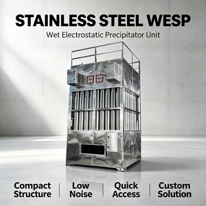 Precipitador Electrostático Húmedo Industrial (WESP) para Purificación de Humos Ácidos en Salas Blancas de Fábricas de Semiconductores - Product Image 1