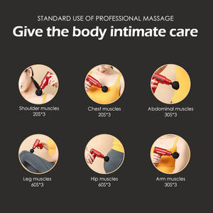 Pistol Pijat Jaringan Dalam <span class=keywords><strong>2026</strong></span> Terbaik, Pistol Fascia Nirkabel untuk Olahraga, Getaran Melepaskan Otot, Terapi Gelombang Kejut, Pistol Pijat - Product Image 4