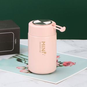 BPA FREE Custom Mini Double Wall Stainless Steel Thickened Shock-Resistant Insulated Vacuum Cup Water <b>Bottle</b> - Product Image 6