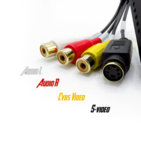Harga pabrik TechSide pengambil Video RCA kontak emas Analog ke Digital USB 2.0 konverter VHS menangkap Model perangkat lunak 2024 baru