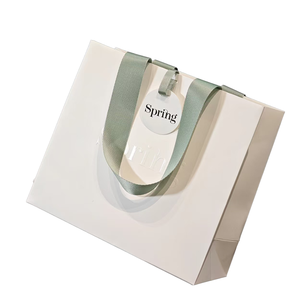Recyclable Custom <b>Shopping</b> Paper Bag OEM/ODM Packaging Luxury White <b>Shopping</b> Paper Bags for <b>Small</b> Business - Product Image 4