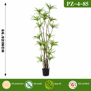 RUOPEI Dracaena Marginata Pianta Artificiale, Albero Finto Ignifugo, Ecologico, Inodore, Vegetazione Tropicale per Interni Domestici - Product Image 4