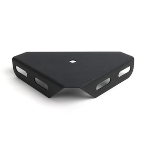 Conector de Esquina para Cama, de Hierro Negro, Duradero, Accesorio de Ferretería para Muebles - Product Image 1