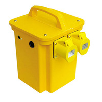Transformateur de chantier portable 1,5 KVA 3,3 KVA 220V vers 110V Transformateur de chantier robuste