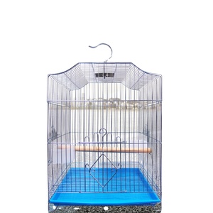 Cage pour les oiseaux, appareil d'intérieur en fer, pliable et portable, petit, robuste et facile à nettoyer, pour perroquets, 1 pièce au meilleur <span class=keywords><strong>prix</strong></span> - Product Image 1