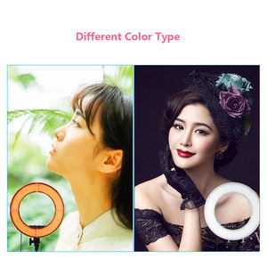 Anillo de luz LED para cámara de vídeo, 60 W, 240 stks, 100 V-240 V, SMD, fotografía - Product Image 4