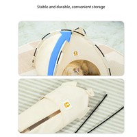 Tente pliable pour animaux de compagnie, quatre saisons, mignonne, solide, pliable, portable, pour chien et chat, pour le salon