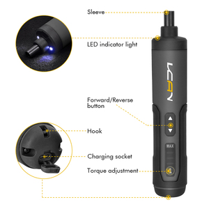 Vcan Electronic <b>Torque</b> Adjustment Function Screwdriver Cordless <b>Set</b> Cordless Screwdriver - Product Image 5