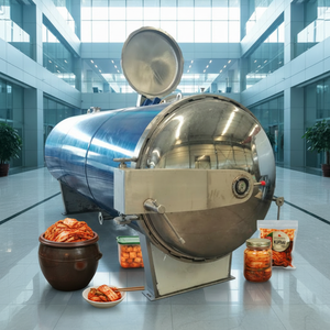 Sterilizzatore <span class=keywords><strong>Autoclave</strong></span> Orizzontale per la Lavorazione di Alimenti in Conserva, <span class=keywords><strong>Autoclave</strong></span> per Fabbriche di Sottaceti - Product Image 1