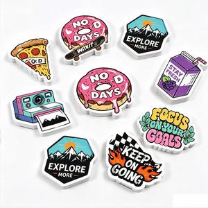 Étiquettes adhésives personnalisées imprimées, résistantes aux UV, en vinyle PVC, lettres découpées sur mesure, autocollant logo - Product Image 1
