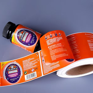 Etiquetas de Vinil Impermeáveis de Três Camadas com Logotipo Personalizado, Adesivo Redondo Removível Multicamadas, Etiquetas Adesivas Dupla Face para Cosméticos - Product Image 2