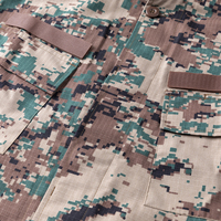Ensemble d'uniformes tactiques de camouflage numérique du désert personnalisés pour les départements de sécurité jordaniens veste et pantalon durables pour une utilisation en extérieur