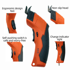 Rechargeable Scissors Wireless Battery Cutting Tools Cordless Sewing Shear Doubl Blade Cutter Cloth <b>Carpet</b> PVC Leather - Product Image 4