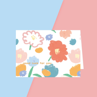 Vente en gros de cartes de voeux de fleurs chaudes, idées cadeaux, carte de bénédiction, carte de remerciement pour joyeux anniversaire