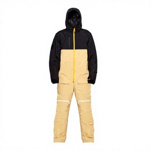 Combinaison de ski et de snowboard d'extérieur, veste et pantalon imperméables et isolés, équipement d'hiver respirant pour les activités de neige - Product Image 1