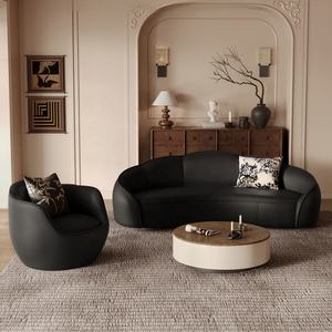 Canapé français rétro Arc Double Chesterfield de luxe <span class=keywords><strong>petit</strong></span> format spécial pour la maison salon <span class=keywords><strong>famille</strong></span> <span class=keywords><strong>séjour</strong></span> zone de réception éponge - Product Image 5