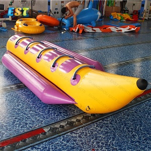 Bán Hot 0.9 Mét PVC Inflatable Chuối Float, PVC Inflatable Chuối Nổi Thuyền Để Bán, Inflatable Bay Chuối Thuyền - Product Image 6
