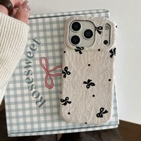 Koleksi Kain Beludru Retro Mewah Musim Gugur dan Musim Dingin Cocok untuk Casing Ponsel IPhone17Promax iPhone 16 Modis 15 14 13