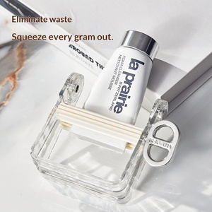 Exprimidor de Pasta Dental Electrochapado, Manual, con <span class=keywords><strong>Rotor</strong></span>, para Pasta Dental, Limpiador Facial, Productos para el Cuidado de la Piel, Tinte para el Cabello - Product Image 5