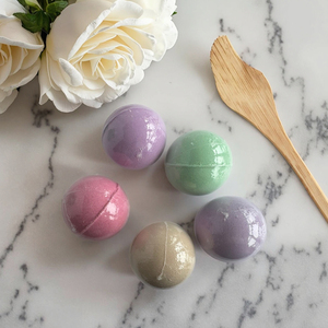 Private Label 100g buntes Bad Fizzer Ball Entspannende Glättung Feuchtigkeit spendendes veganes Bad für Bomb Low MOQ Großhandel - Product Image 5