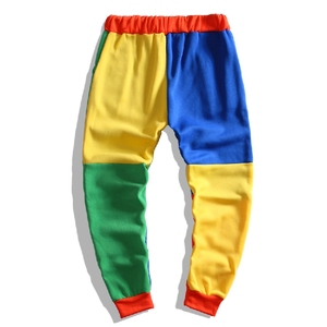 100% algodón Pantalones deportivos unirse Pastel Fitness Jogger pantalones para los hombres - Product Image 2