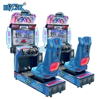 Jeu d'arcade à pièces 3D 32 pouces, simulateur de course automobile Outrun, machine de jeu de course Outrun
