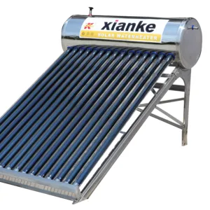 Calentador de agua Solar de acero inoxidable para uso doméstico, para techo