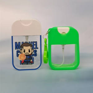 Nuevo diseño 45ml 38ml Macaron Color silicona Shell Mini Tarjeta de bolsillo botella de Spray de Perfume de plástico botella de agua hidratante - Product Image 4