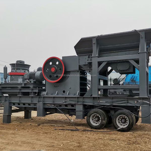 Estaciones de trituración móviles de alta eficiencia equipadas con nuevos componentes de motor, ideales para trituradoras de canteras - Product Image 5