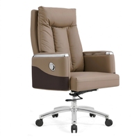 Chaise de bureau moderne pour manager, chaise de patron ergonomique pivotante, chaise de bureau confortable, mobilier de bureau pour salle de conférence