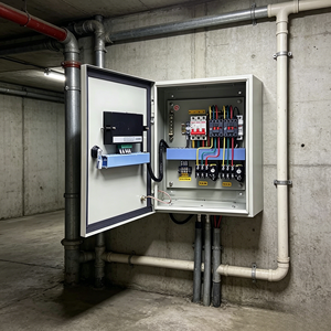Caja de Distribución de Acero Personalizada, Gabinete de Control, Caja de Cableado, Gabinete de Distribución de Energía IP54 para Interiores y Exteriores - Product Image 5
