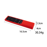 Funda de Silicona para Control Remoto de TV Samsung G2500 LED, Antideslizante, Resistente a Golpes, de Grado Alimenticio, Lavable, Brillante en la Oscuridad
