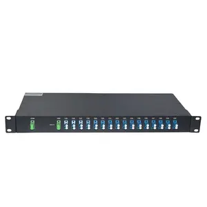 Glasfaser ausrüstung Passiv 16 Kanäle DWDM-Multiplexer