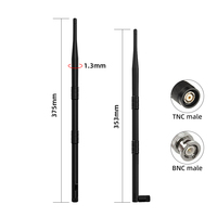 Router WiFi 2.4GHz 433MHz Antena con Interfaz Roscada 12dBi de Alta Ganancia Plegable Omnidireccional para CPE, Bridge, Cámara, OEM Personalizado