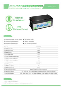 Paquete de Baterías de Plomo-Litio de 12.8V 100Ah para Almacenamiento de Energía en el Hogar - Product Image 6
