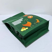 Sacs d'emballage personnalisés imprimés réutilisables avec fermeture éclair pour la conservation des aliments et des friandises pour animaux de compagnie