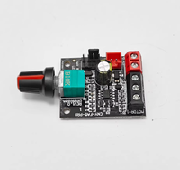 Kipas Server 12V Kecepatan Tinggi Modul 24V Sakelar Pengontrol Kecepatan Motor Tanpa Sikat DC 4pin
