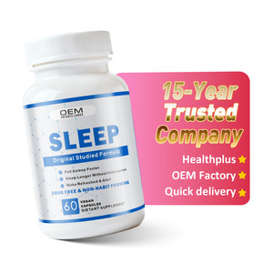 Capsule di Melatonina per il Sonno a Marchio Privato OEM, Integratore Alimentare per Migliorare la Qualità del Sonno, la Memoria e il Sistema Immunitario - Product Image 1