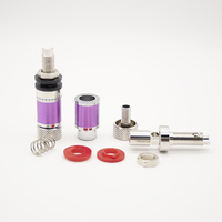Bornes de connexion pour haut-parleurs en laiton chromé RASANTEK, noires et rouges, avec prise femelle banane, pour amplificateur audio HIFI
