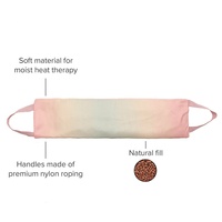 Sac de chaleur en perles d'argile lestées pour le cou, chauffable au micro-ondes, pour compresses chaudes et soulagement de la douleur – Vente chaude