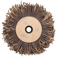 Disque de ponçage à lamelles de qualité industrielle en gros pour le débavurage, le chanfreinage, le meulage, le polissage et le tréfilage des pièces métalliques et de quincaillerie