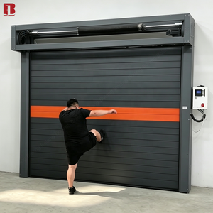 Porte à enroulement rapide Bolang Turbo, résistante aux impacts, anti-ouragan, avec serrure à code personnalisée, robuste, pour entrepôt, <span class=keywords><strong>garage</strong></span> automobile - Product Image 2