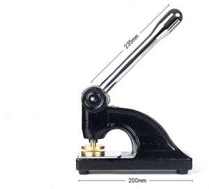 Desktop 45mm-50mm Pocket Dry Stamp Stahl dichtung maschine Präge dichtung & Stempel maschine - Product Image 3